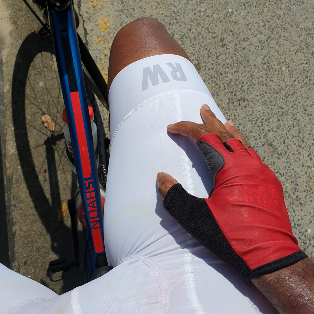 White discount bib shorts
