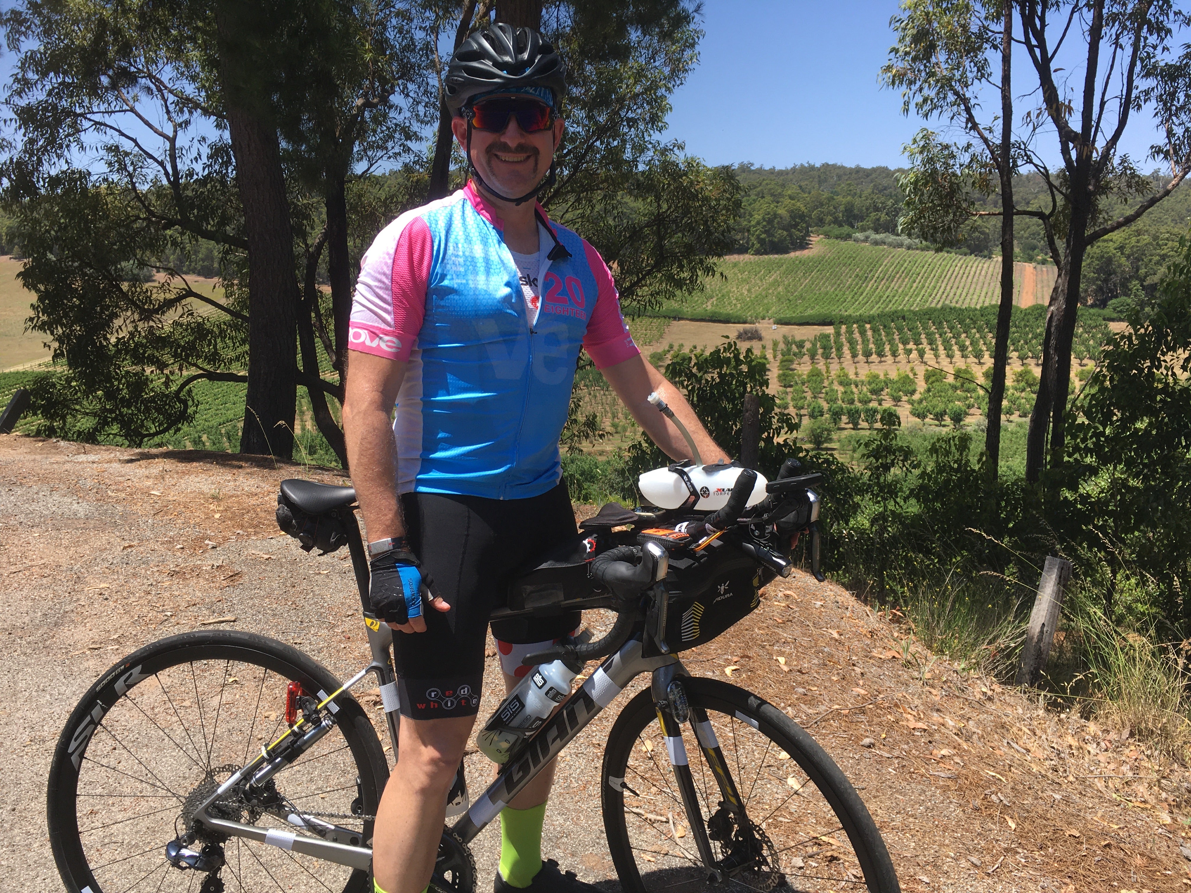 Michael Roe (Perth, Australia). Riding in support of Movember 2019 ...