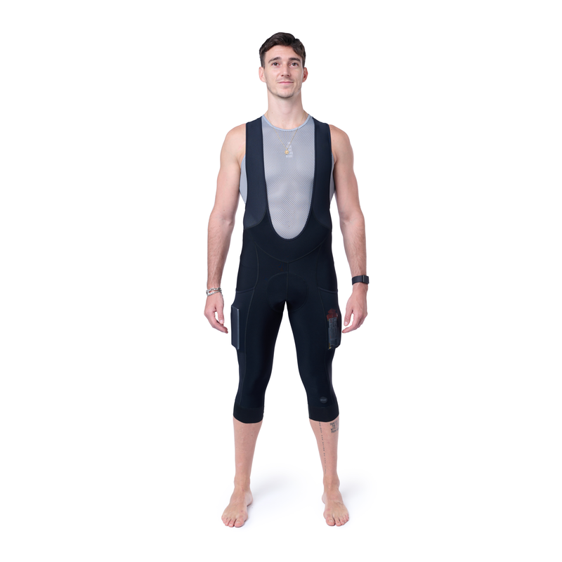 3/4 CARGO WINTER BIB TIGHT WITH POCKETS