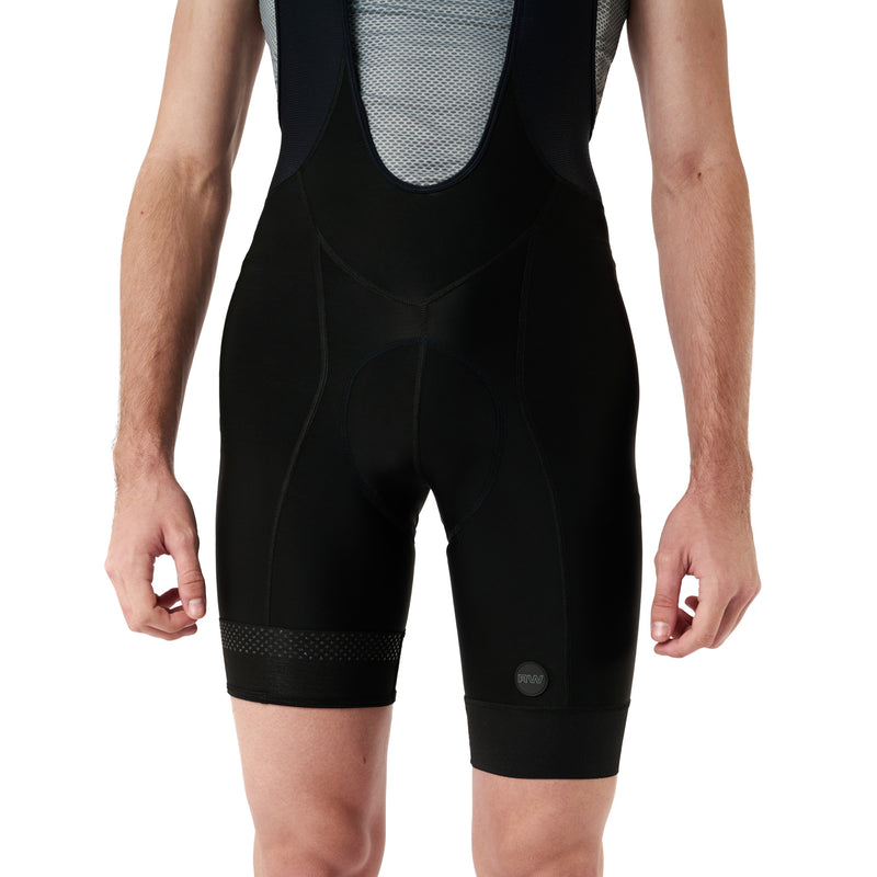 RedWhite Apparel Men's Long Distance Bib Short