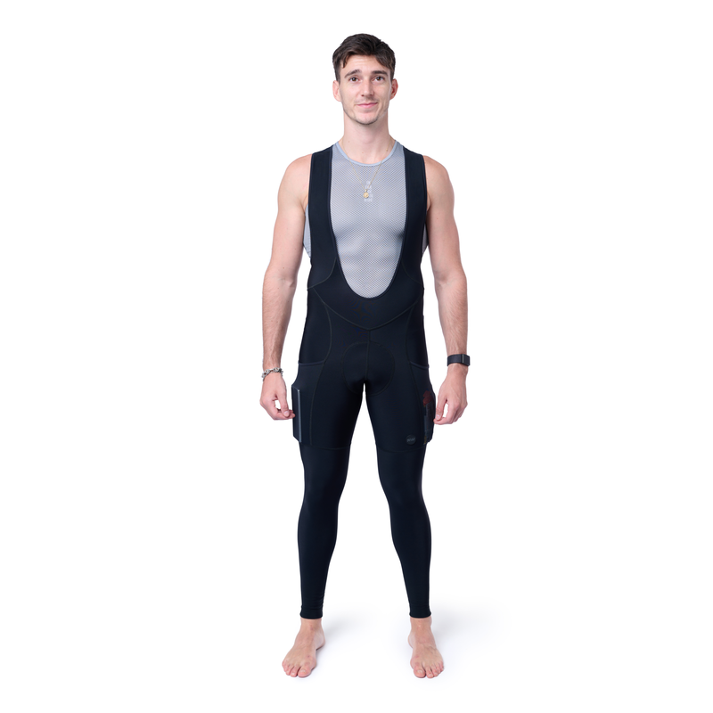 REDWHITE APPAREL CARGO WINTER BIB TIGHT WITH POCKETS