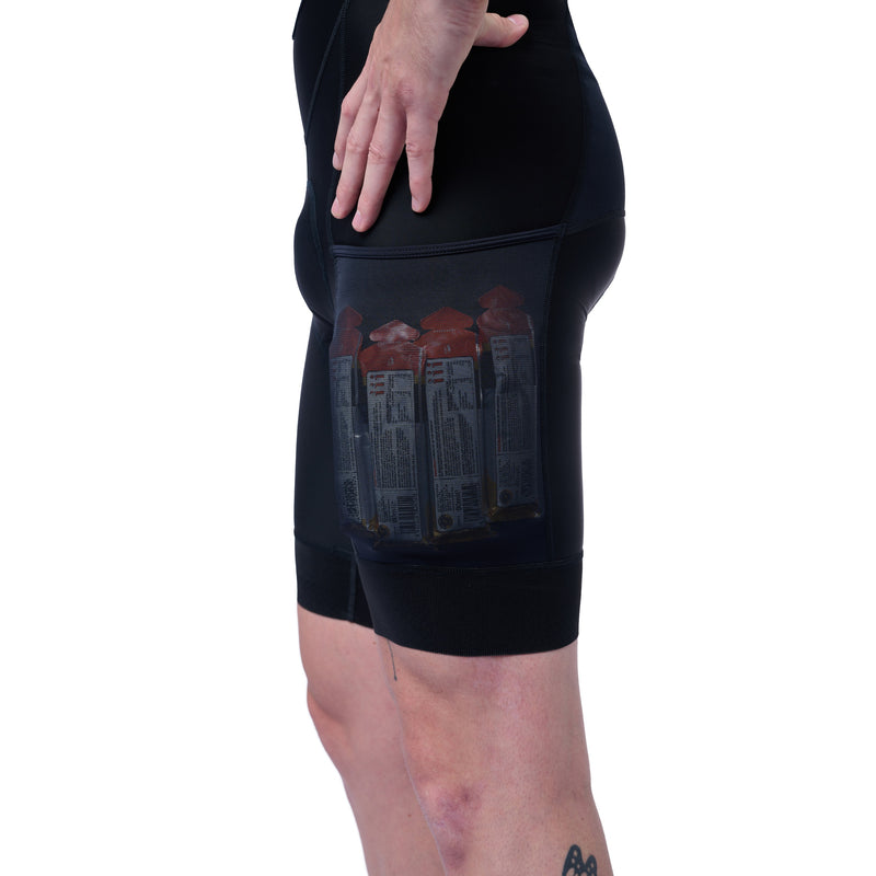 Men's Cargo Cycling Bib Short for long rides and long distance cycling