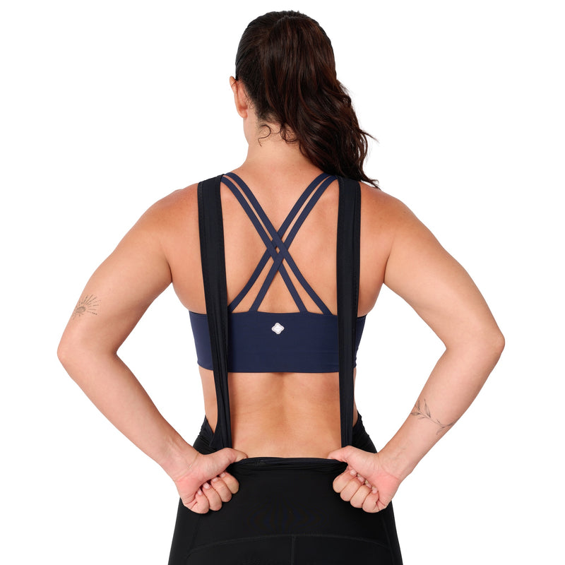 The Drop-Tail Cargo Bib Short with Pockets (Women's)