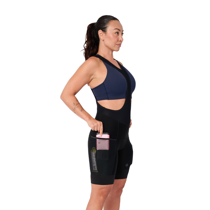 Drop-Tail Women's Cargo Bib Short