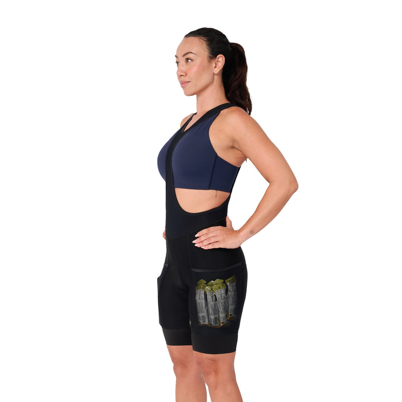 Drop-Tail Women's Cargo Bib Short