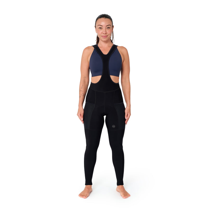 The Drop-Tail Cargo Winter Bib Tight with Pad (Women's)