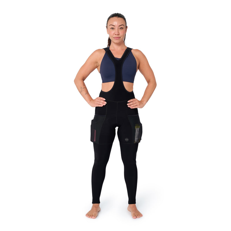 The Drop-Tail Cargo Winter Bib Tight with Pad (Women's)