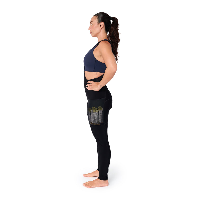 The Drop-Tail Cargo Winter Bib Tight with Pad (Women's)