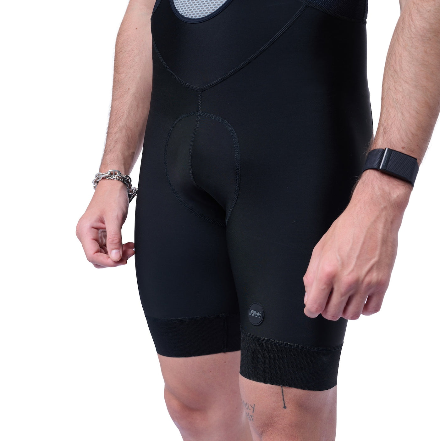 RedWhite Apparel Men's Long Distance Bib Short The BIB